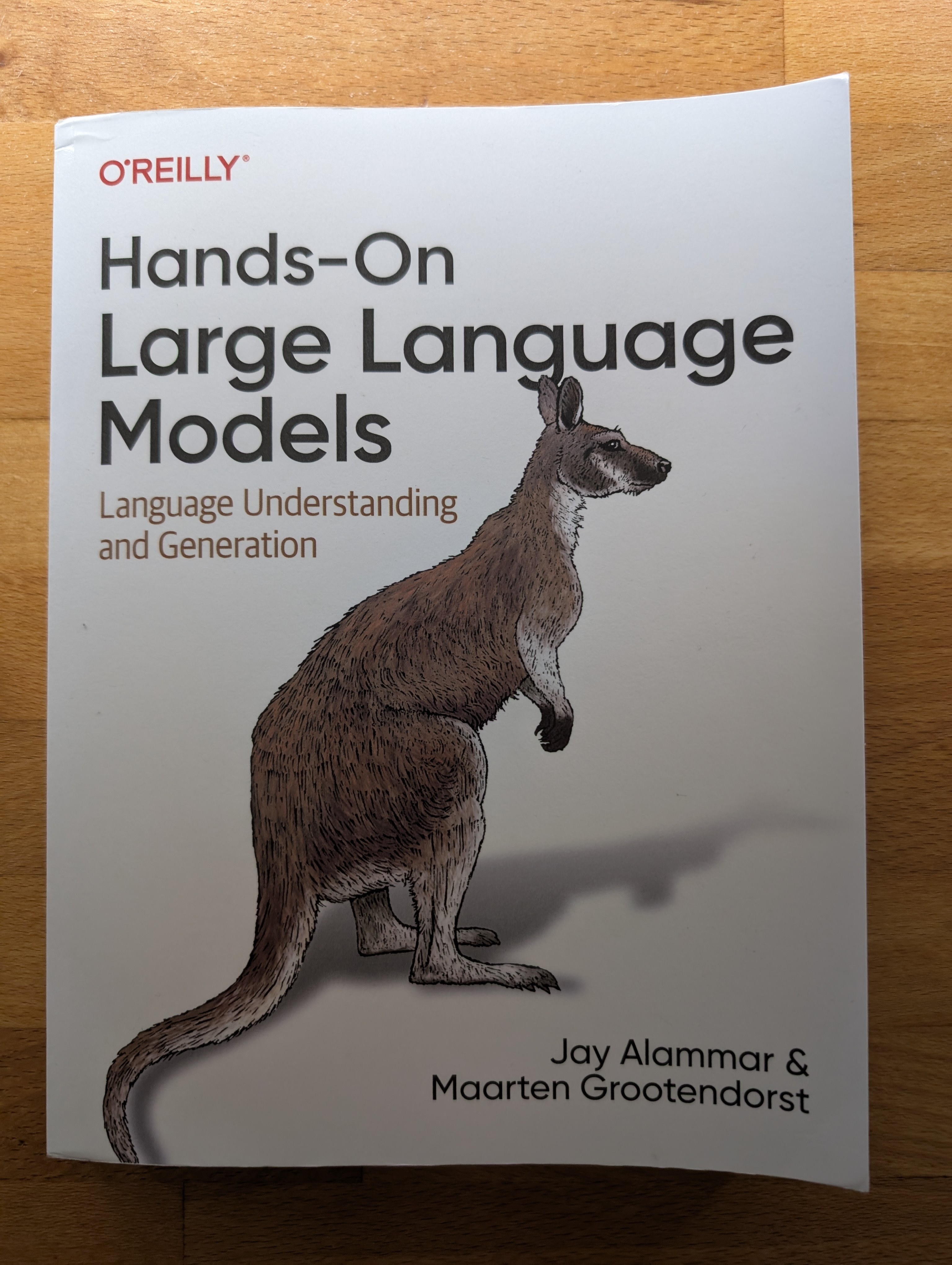 Cover Hands-On Large Language Models